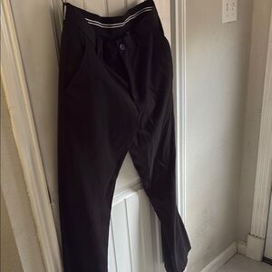 Amazon Essentials Black Dress Pants with Tapered Fit